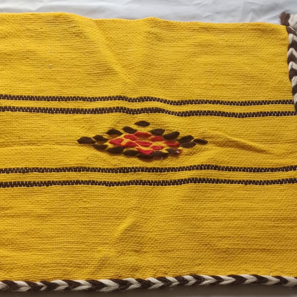 AZTEC STYLE  VINTAGE HANDMADE THROW PILLOW COVER